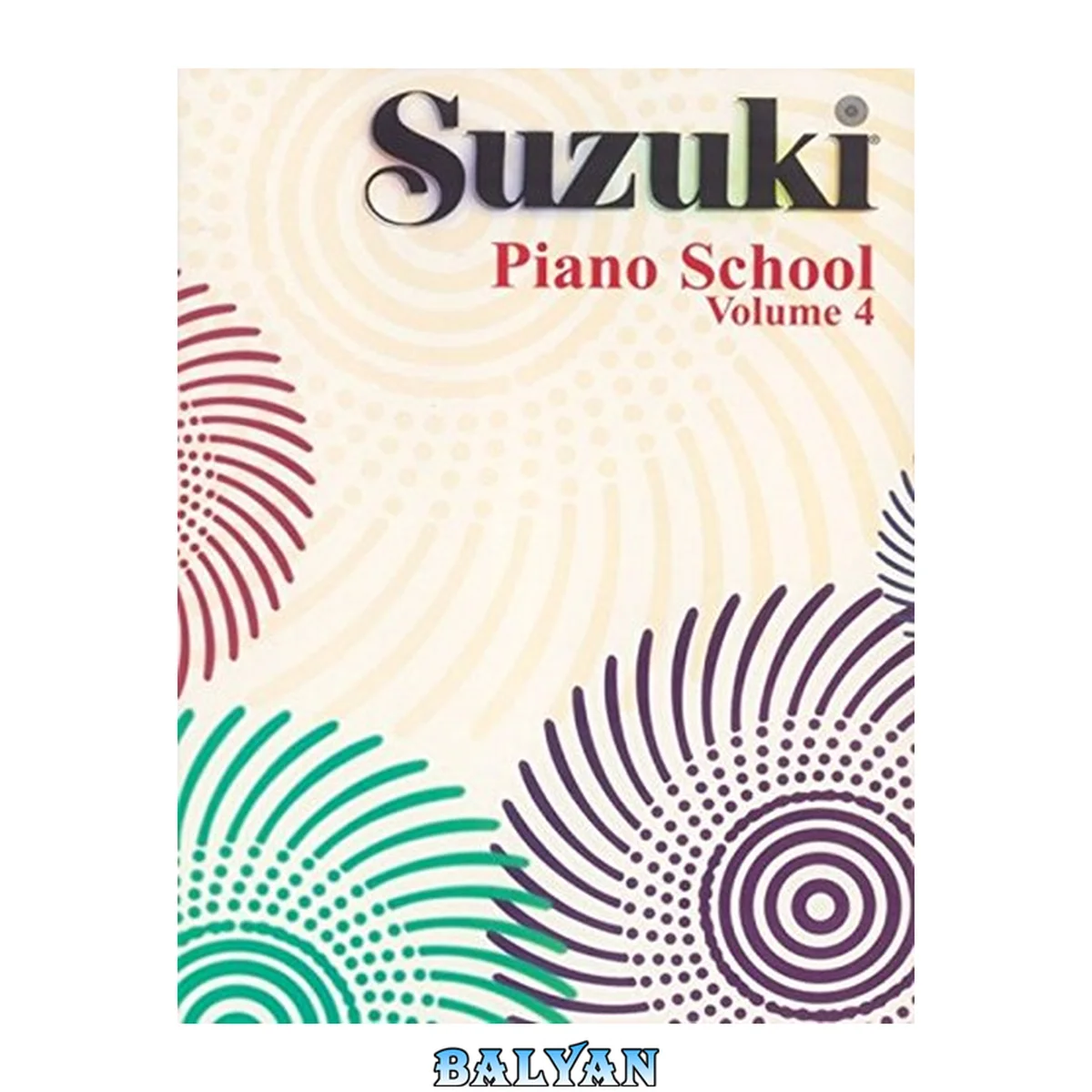 جلد کتاب Suzuki Piano School (Vol. 4) (Suzuki Method Core Materials)