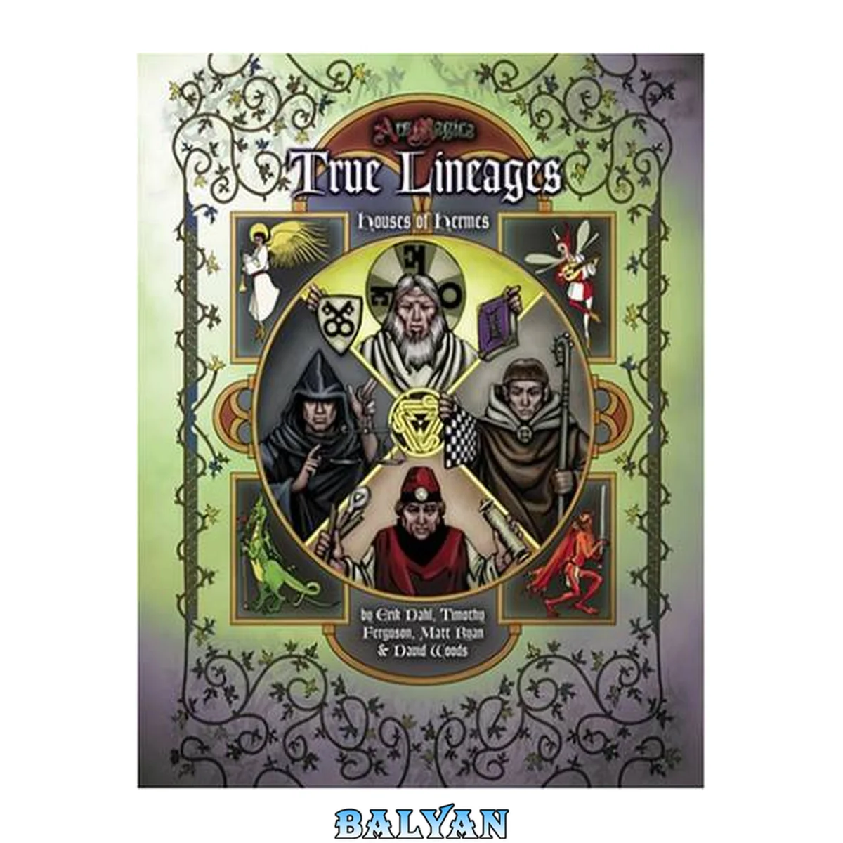 جلد کتاب Houses of Hermes: True Lineages (Ars Magica Fantasy Roleplaying)