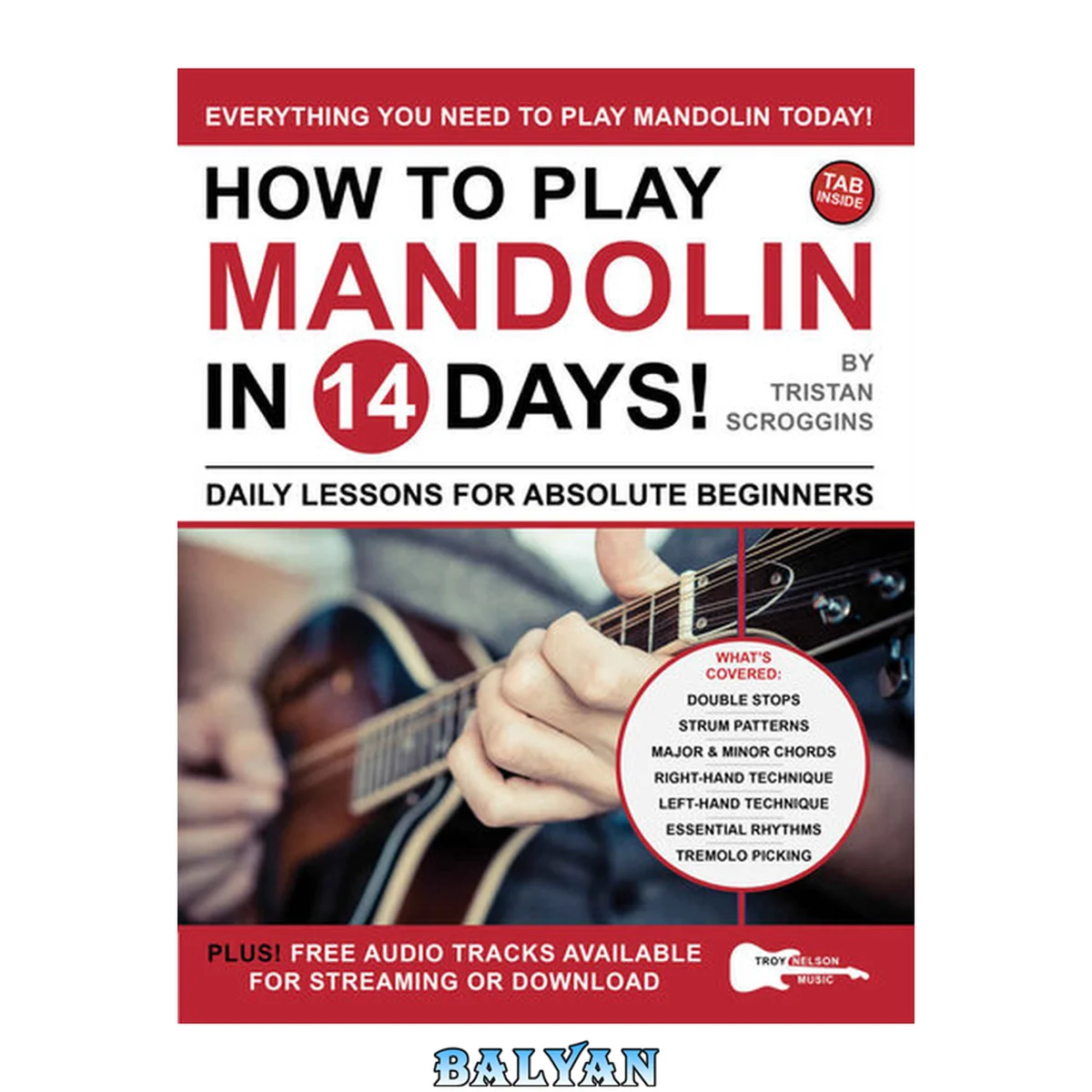 جلد کتاب How to Play Mandolin in 14 Days: Daily Lessons for Absolute Beginners (Play Music in 14 Days)