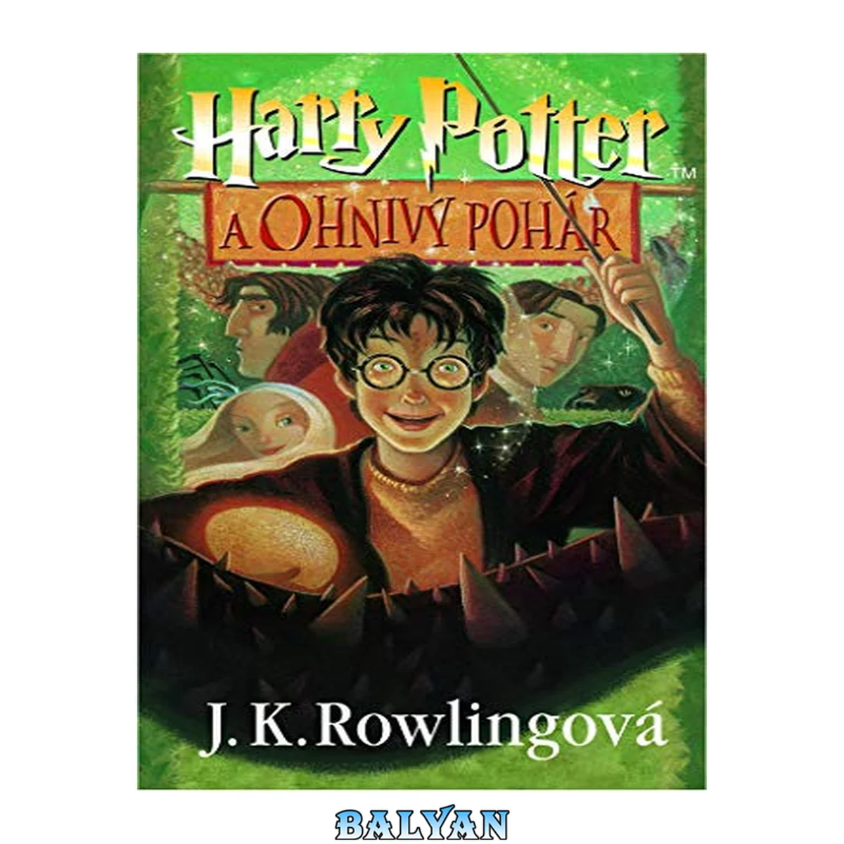 جلد کتاب Harry Potter a Ohnivý pohár