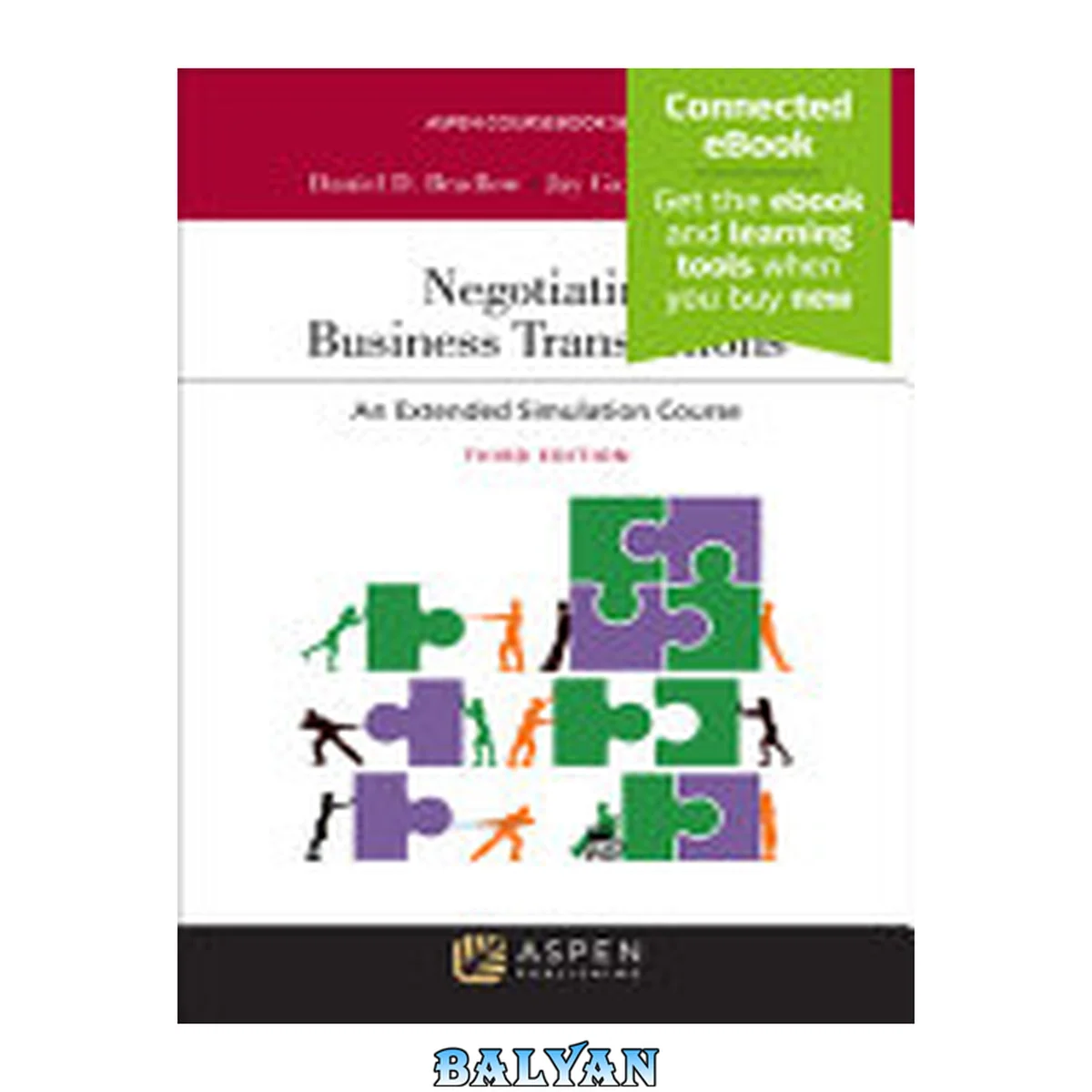 جلد کتاب Negotiating Business Transactions: An Extended Simulation Course (Aspen Coursebook Series)
