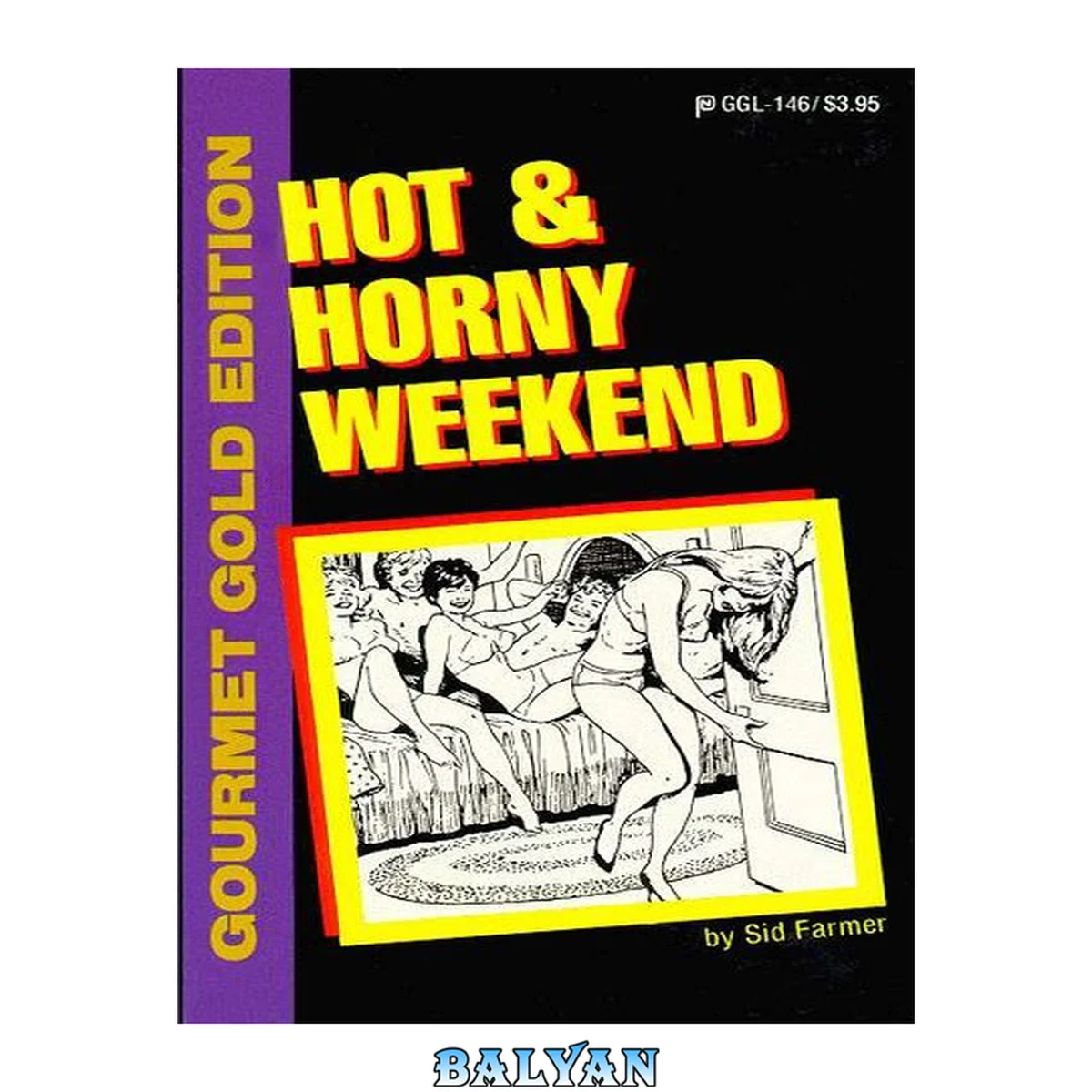 جلد کتاب Hot &amp; Horny Weekend