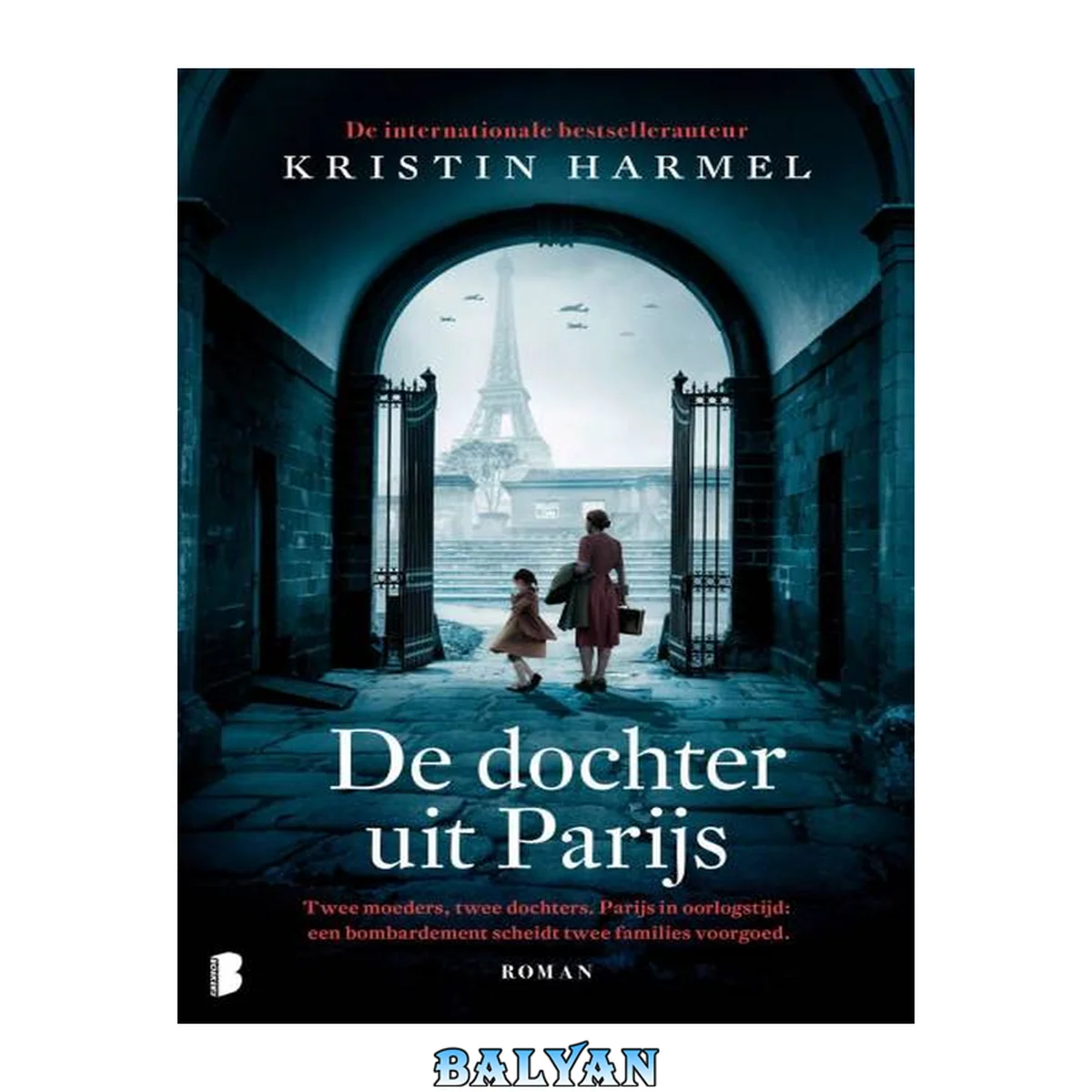 جلد کتاب De dochter uit Parijs