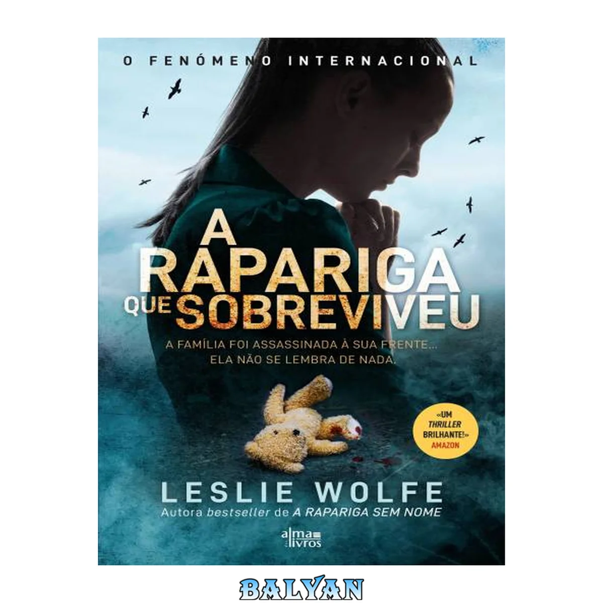 جلد کتاب A rapariga que sobreviveu