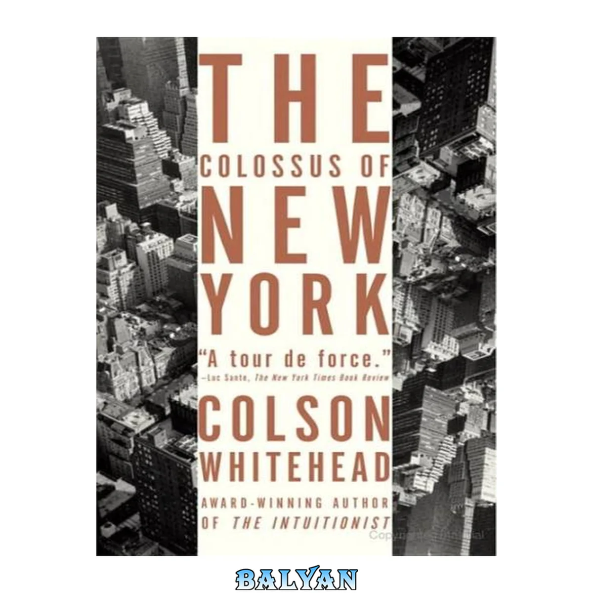 جلد کتاب The colossus of New York : a city in thirteen parts