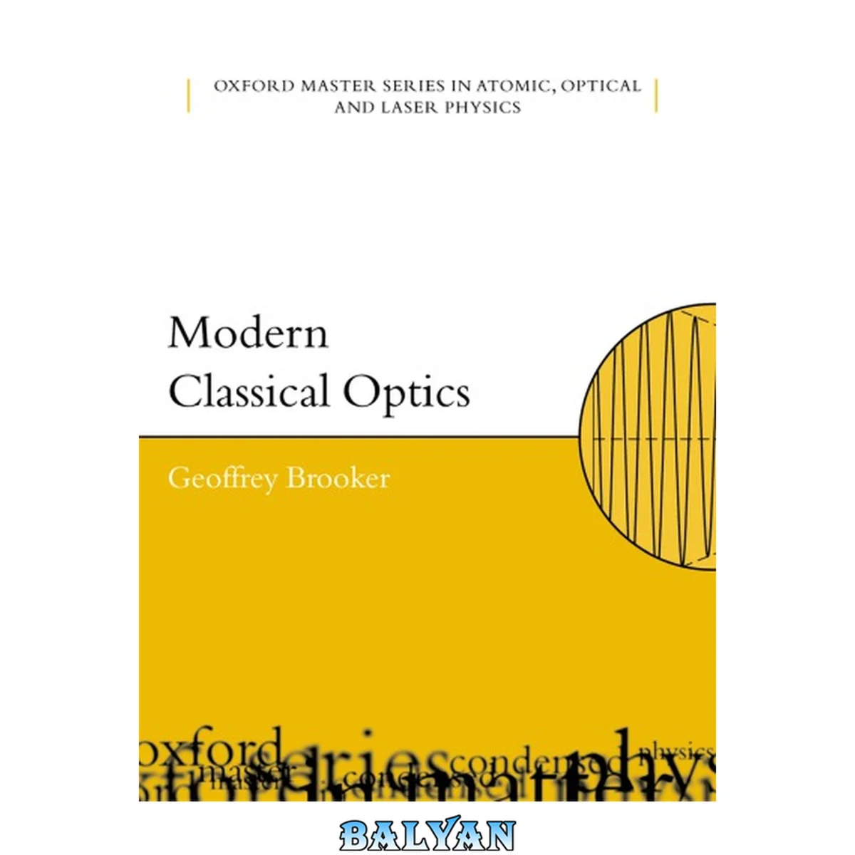 جلد کتاب Modern Classical Optics