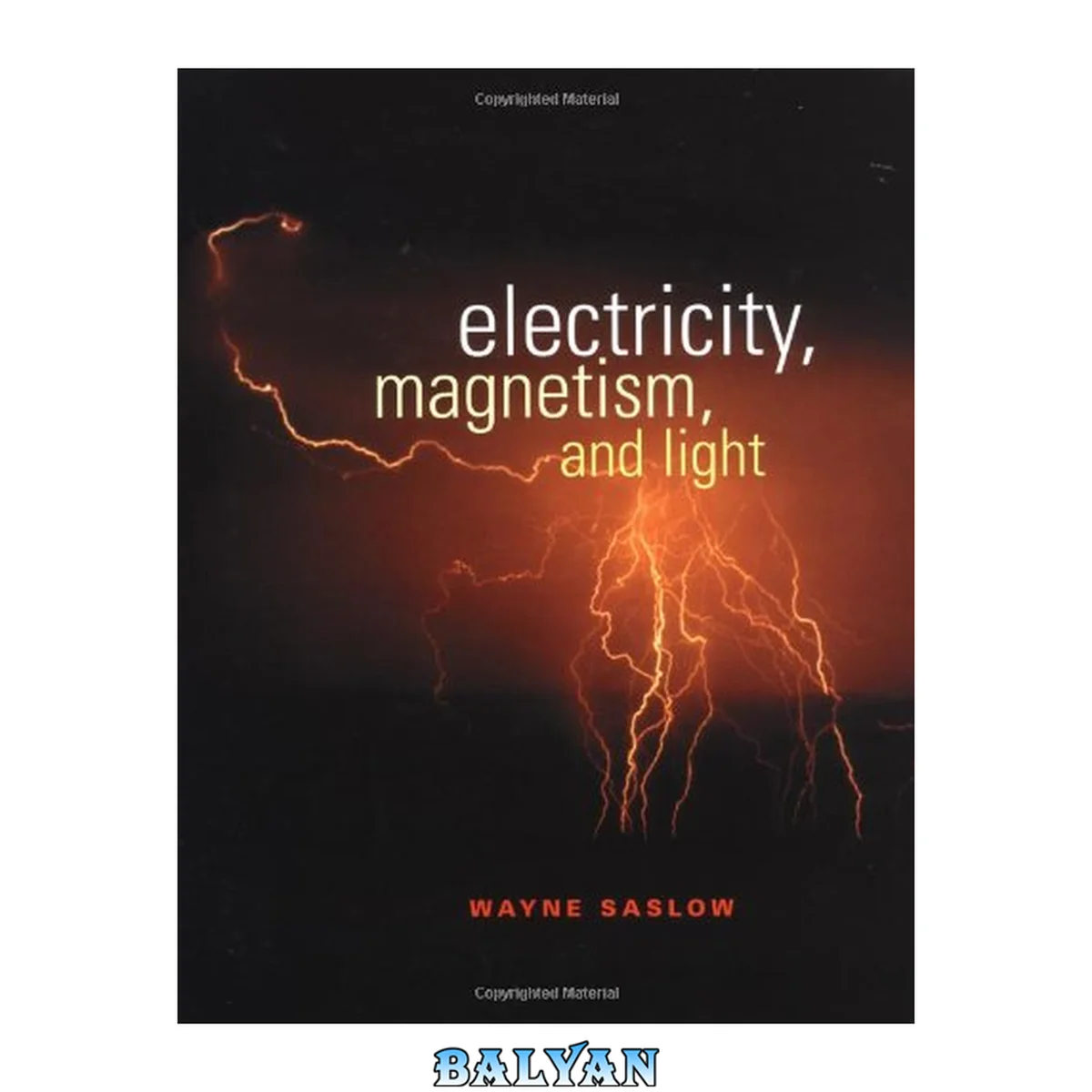 جلد کتاب Electricity, Magnetism, and Light