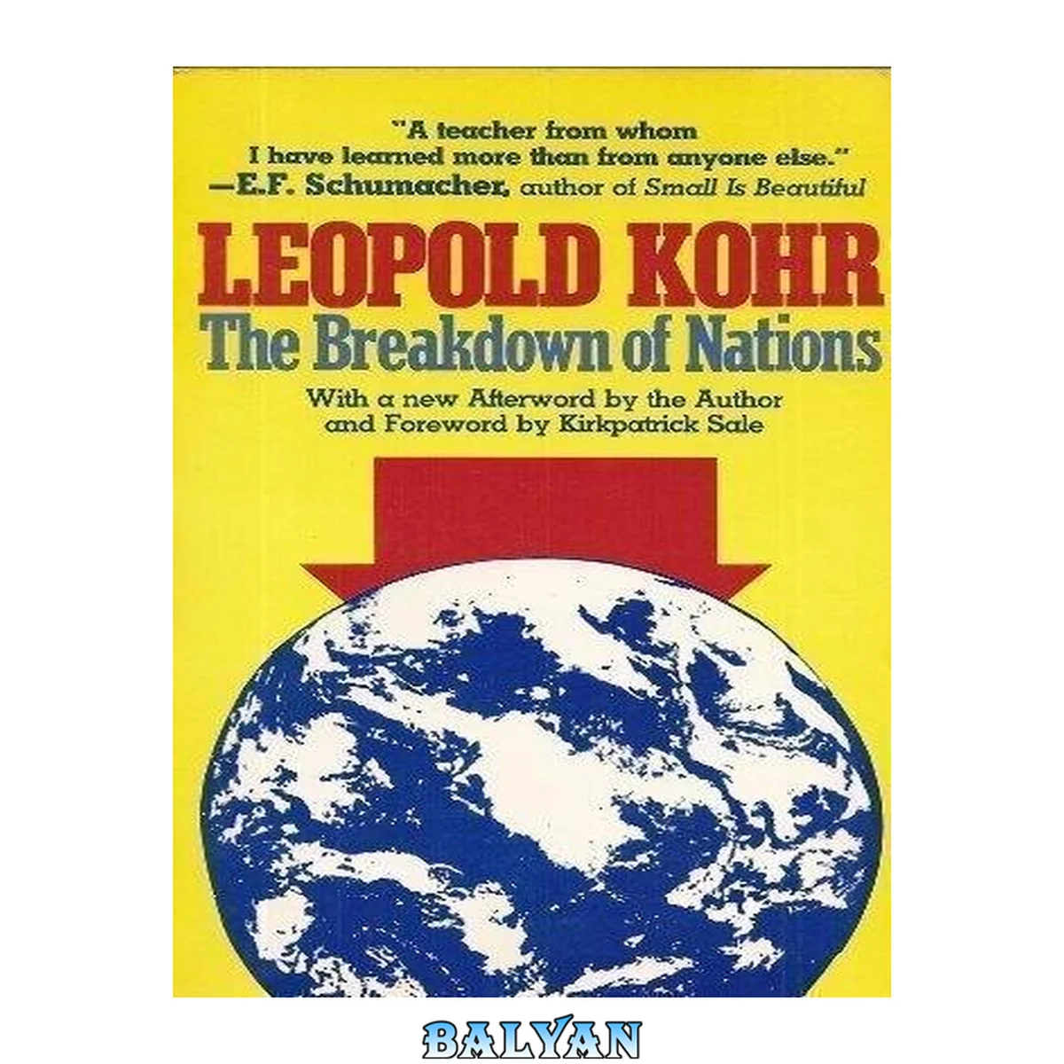 جلد کتاب The Breakdown of Nations