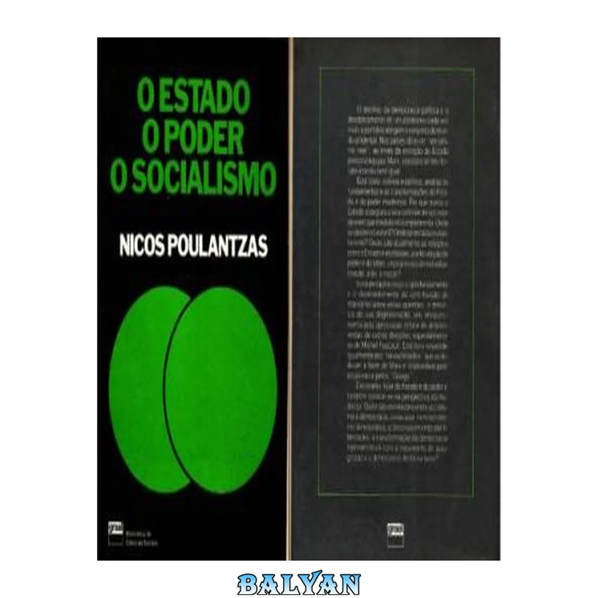 جلد کتاب O Estado, o poder, o socialismo 1
