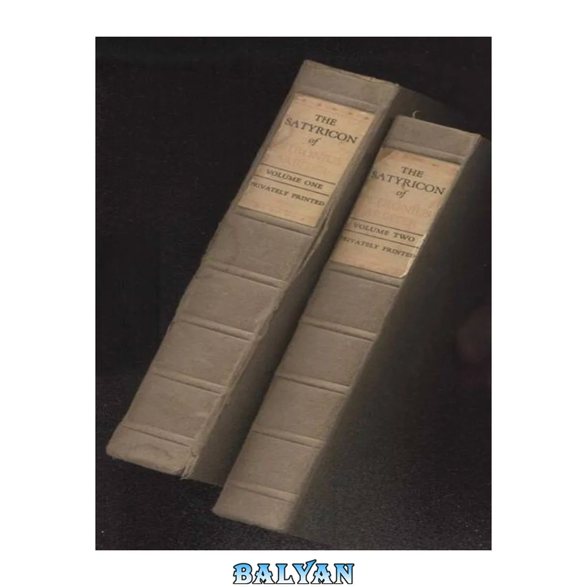 جلد کتاب The Satyricon