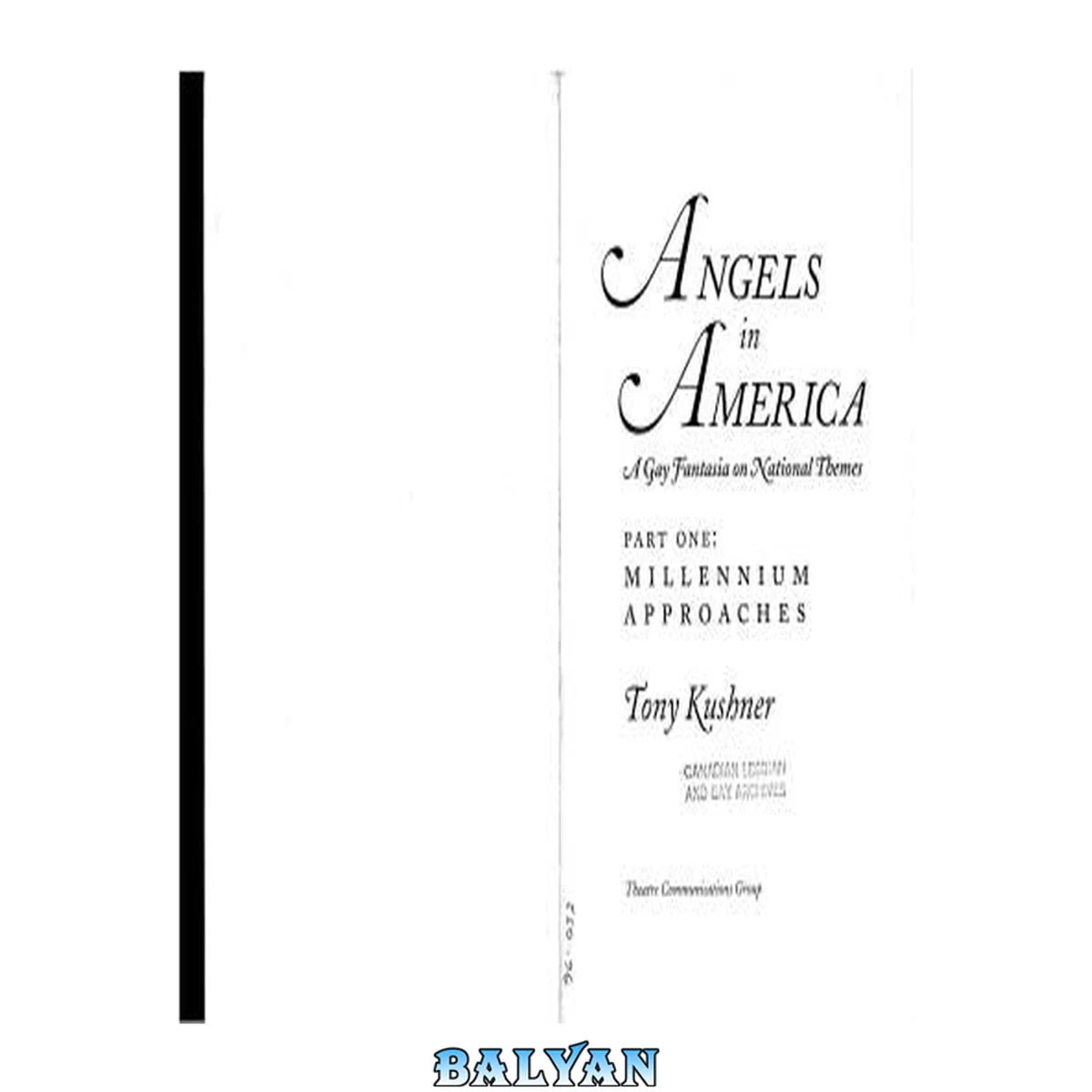 جلد کتاب Angels in America pt1