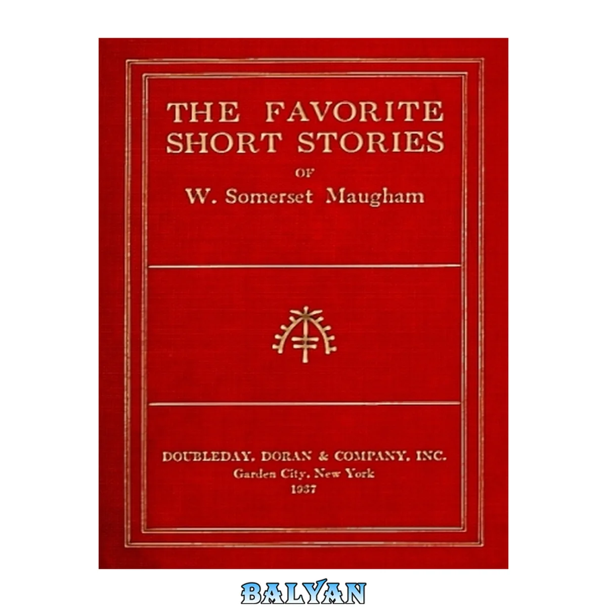 جلد کتاب The Favorite Short Stories of W. Somerset Maugham