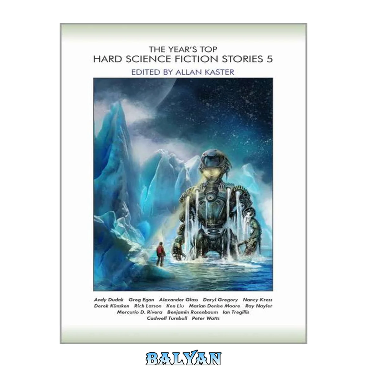 جلد کتاب The Year's Top Hard Science Fiction Stories 5 (2020)