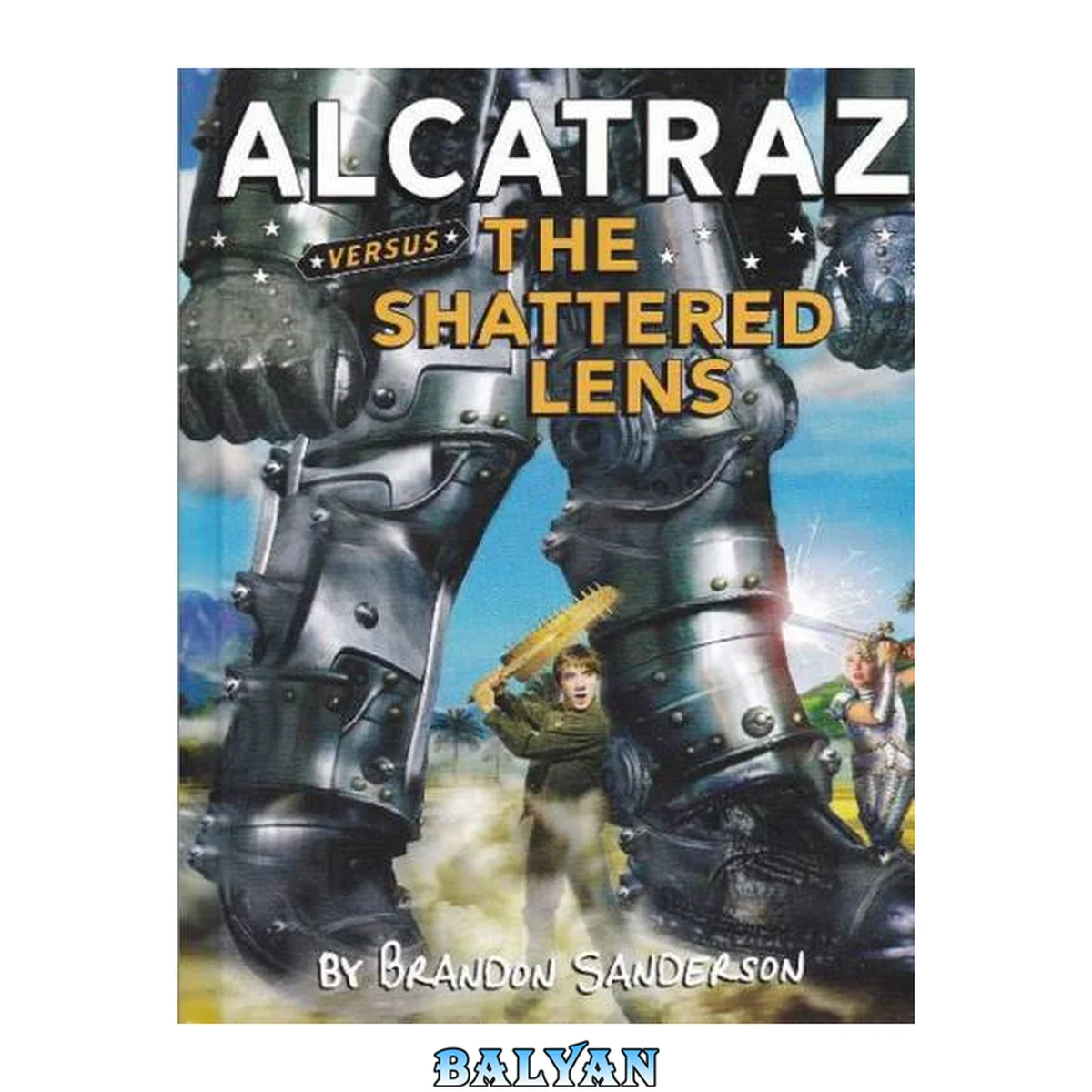 جلد کتاب Alcatraz versus the Shattered Lens