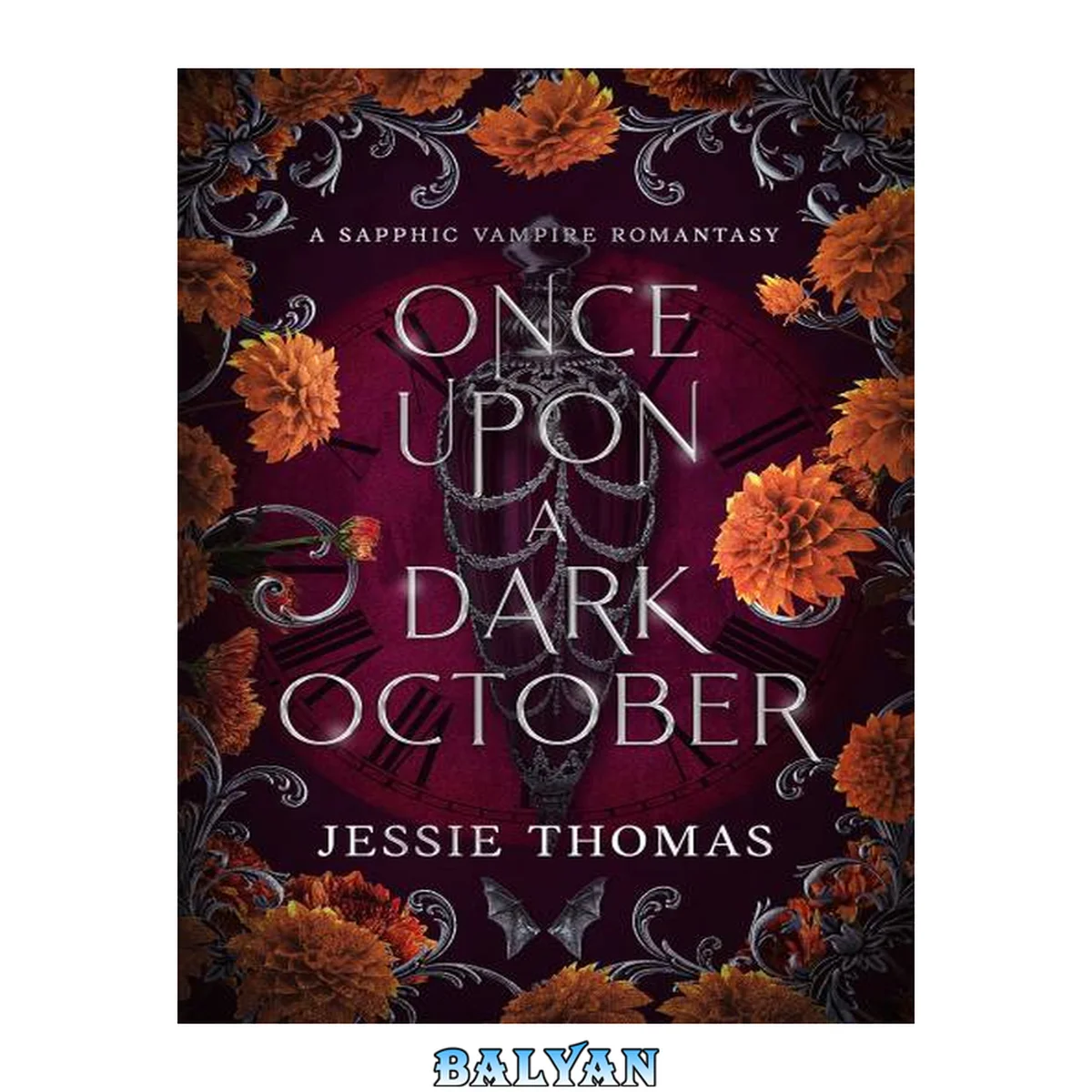 جلد کتاب Once Upon a Dark October: A Sapphic Vampire Romantasy