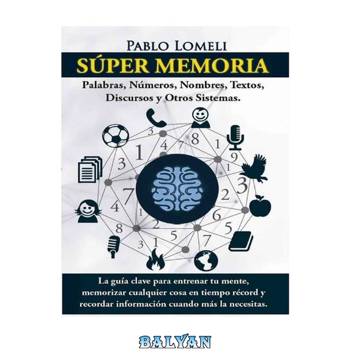 جلد کتاب Súper Memoria