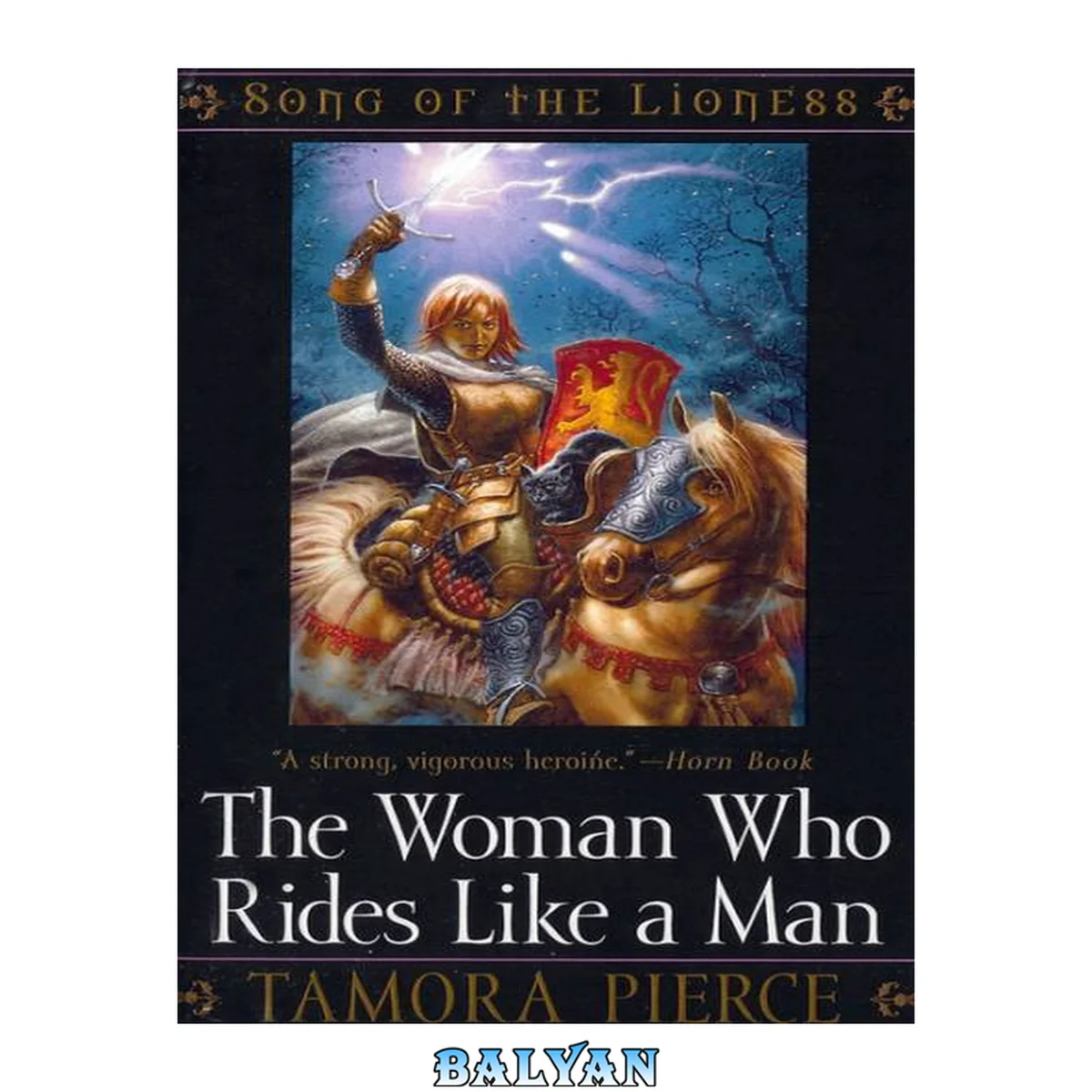 جلد کتاب The Woman Who Rides Like a Man (Song of the Lioness, Book 3)