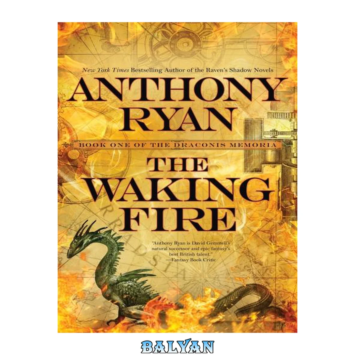 جلد کتاب The Waking Fire : Draconis Memoria Series, Book 1