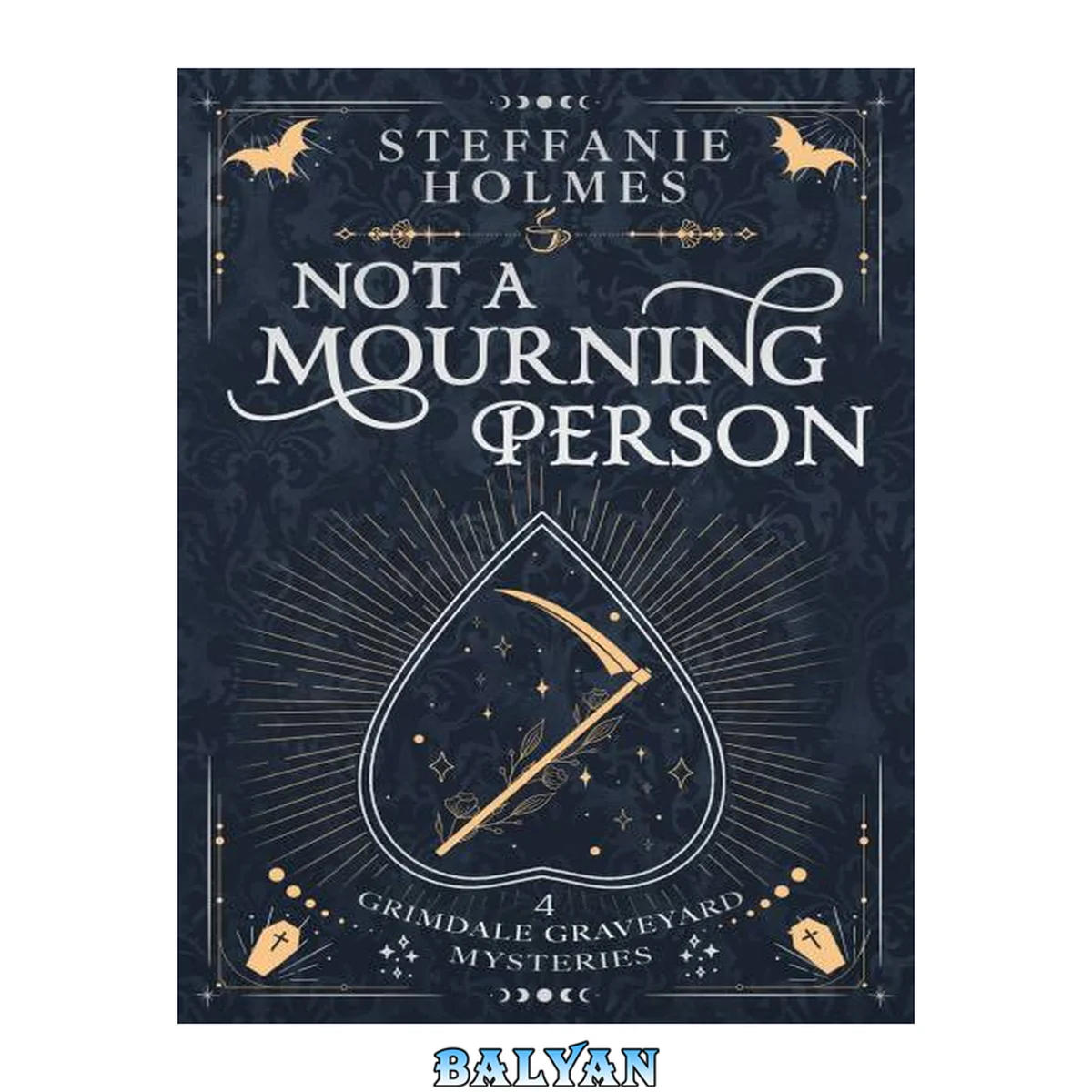 جلد کتاب Not a Mourning Person: Vol. 4 of Grimdale Graveyard Mysteries