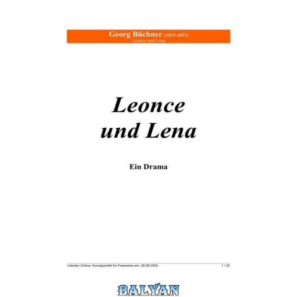 Leonce Und Lena