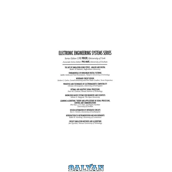 CRC Press - Continuous-Time Active Filter Design