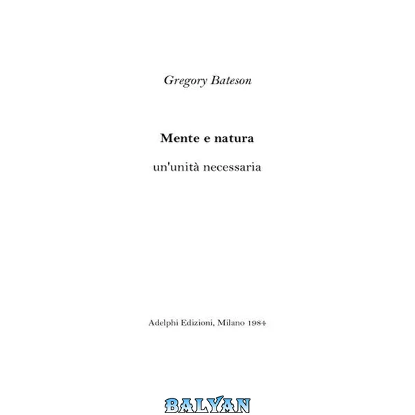 mente e natura