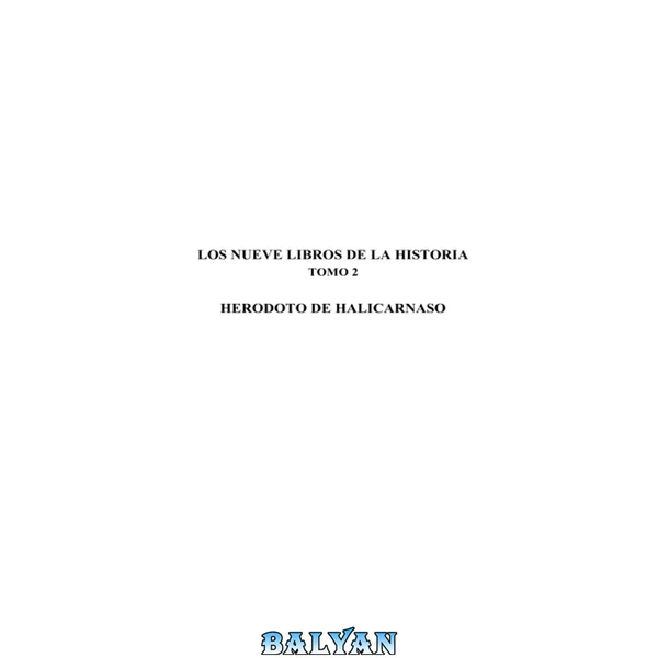 Los Nueve Libros De La Historia II