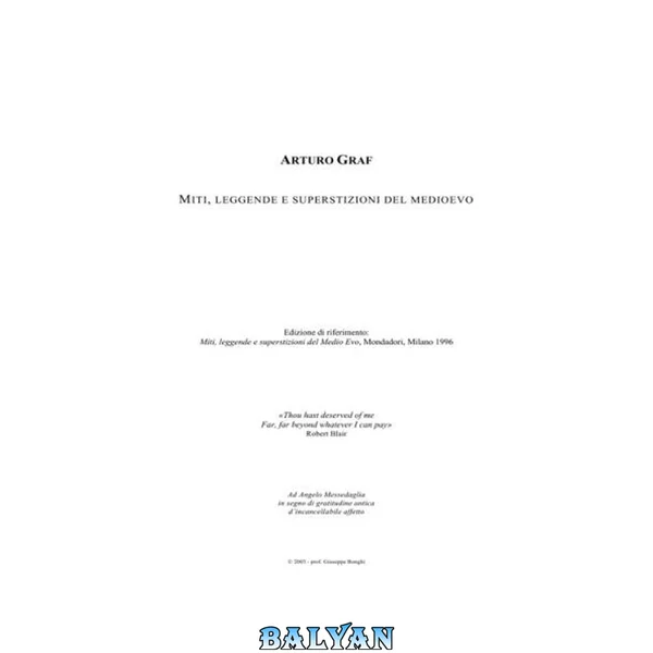 Miti leggende e superstizioni del medioevo