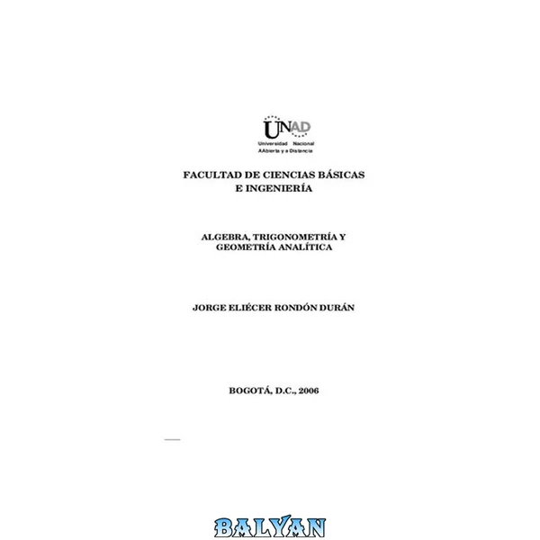 Algebra Trigonometria Y Geometria Analitica