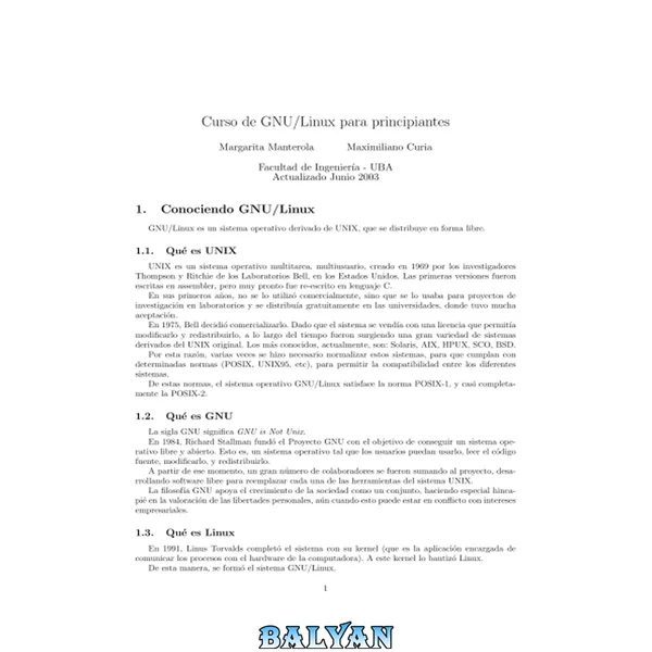 Curso De Gnu Linux Para Principiantes