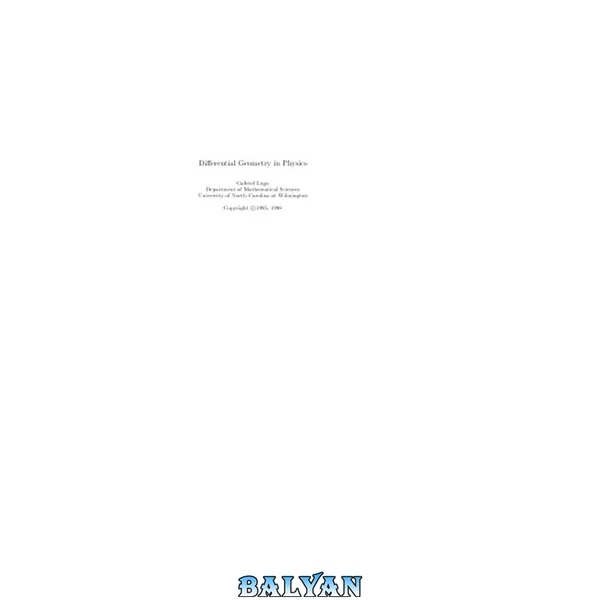 Differential geometry in physics lecture notes