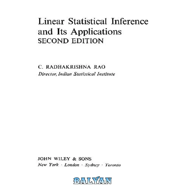Linear Statistical Inference and Its Applications