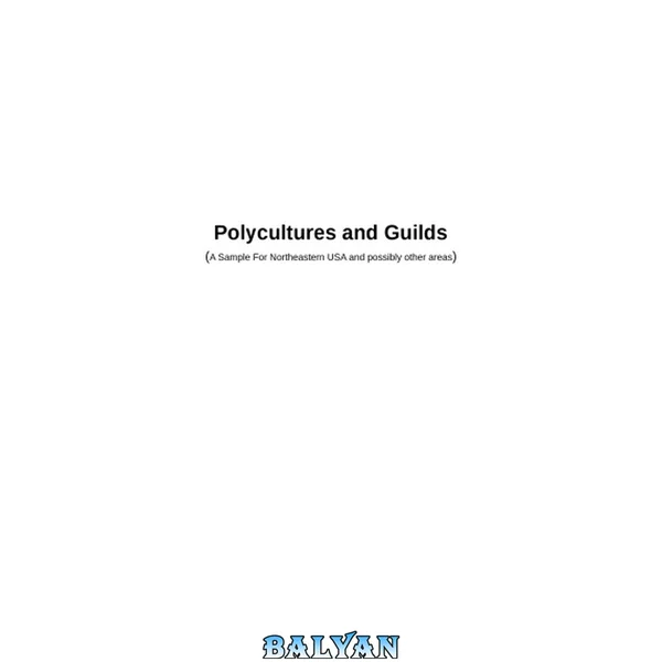 Polycultures and Guilds