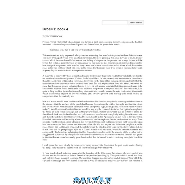 Orosius Seven books of history against the pagans. 4.pdf 4