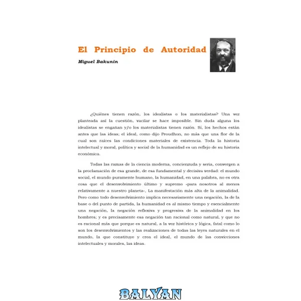El principio de autoridad