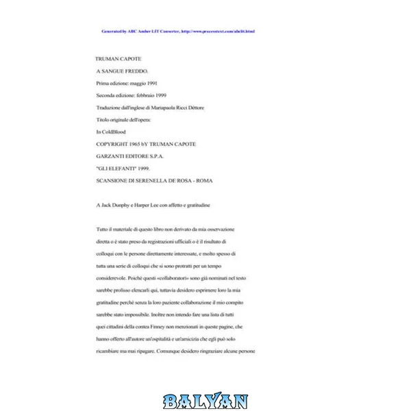 A sangue freddo