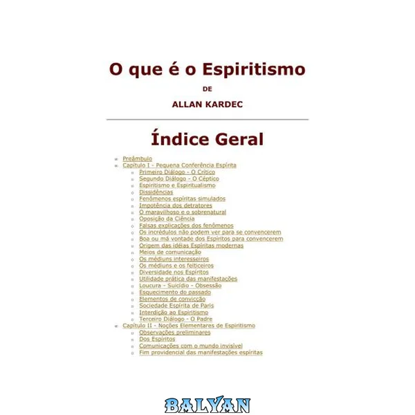 O que é espiritismo