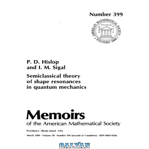 Semiclassical theory of shape resonances in quantum mechanics