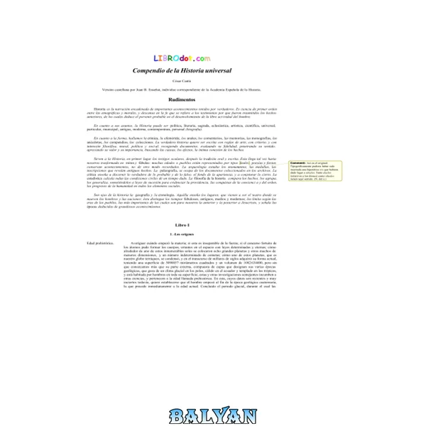 Compendio de la Historia universal