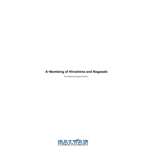 A Bombing Of Hiroshima And Nagasaki