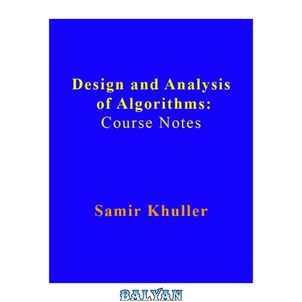 Design and Analysis of Algorithms