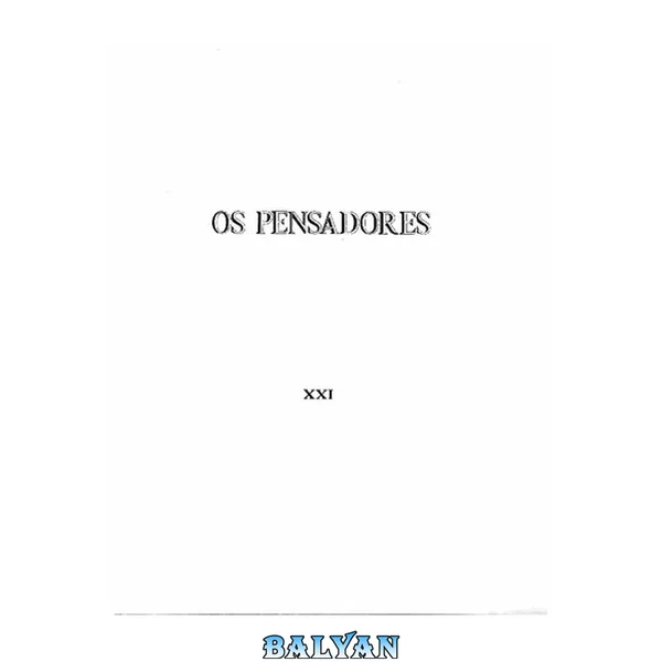 Os Pensadores - Do Espírito das Leis