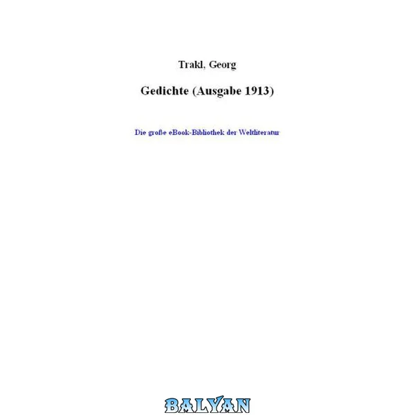 Gedichte (Ausgabe 1913)