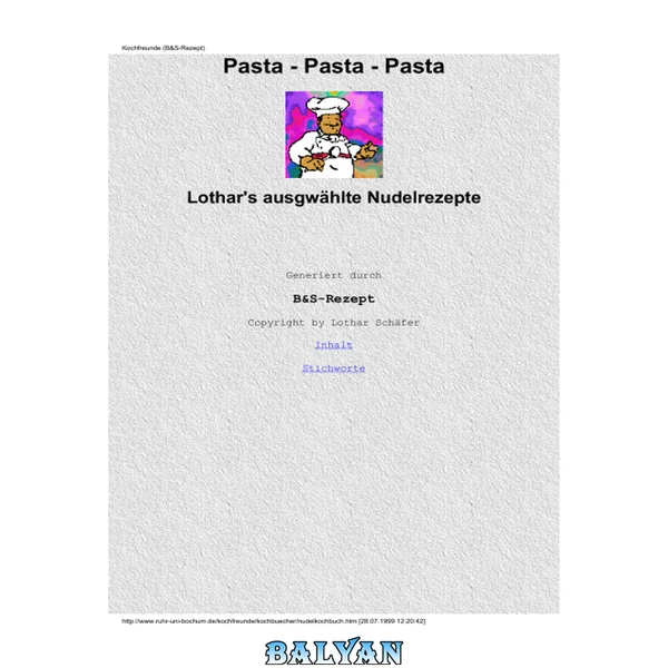 Pasta Pasta Pasta