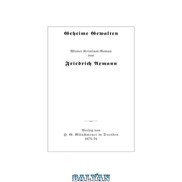 Geheime Gewalten