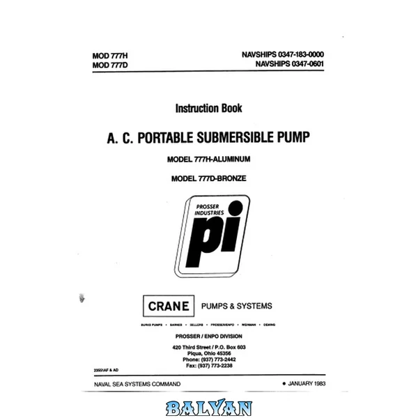 Portable Submersible Pump