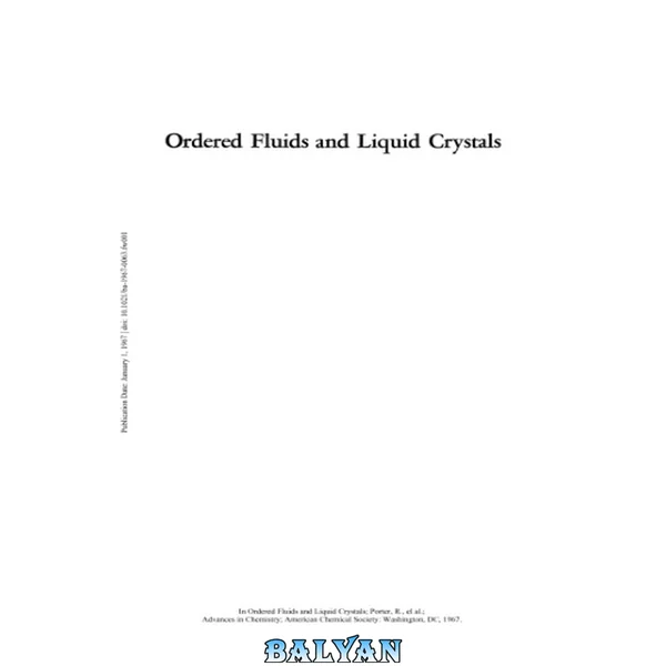 Ordered Fluids and Liquid Crystals