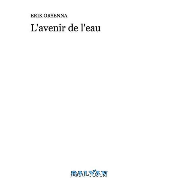 L'Avenir De L'Eau