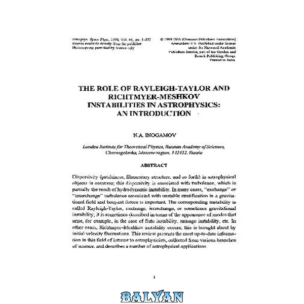 The Role of Rayleigh - Taylor and Richtmyer-Meshkiv Instabilities in Astrophysics