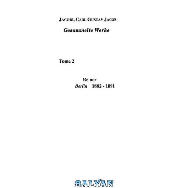 Gesammelte Werke Band 2